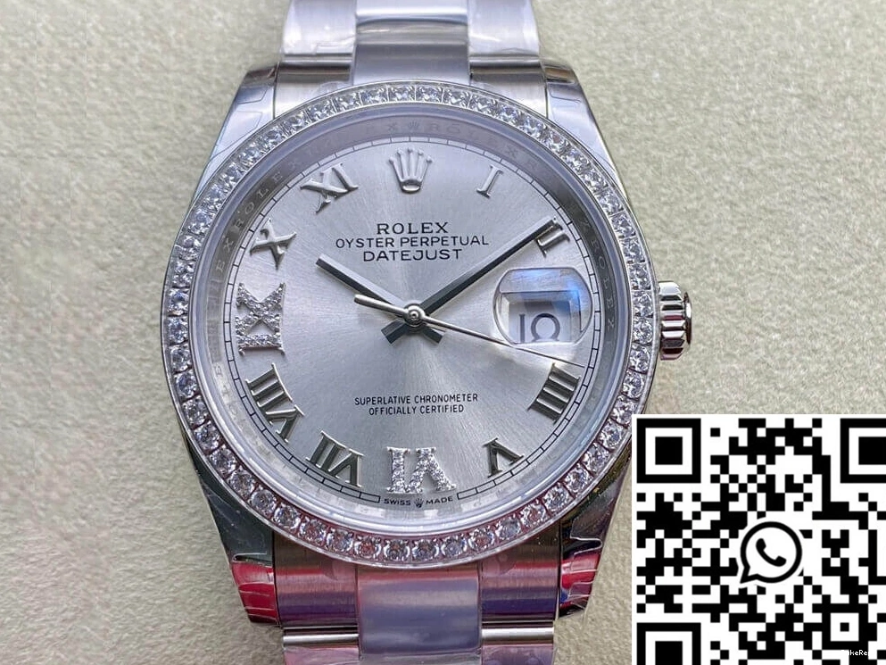 EW Factory Diamond-set Datejust Bezel Rolex M126284RBR-0022 0716